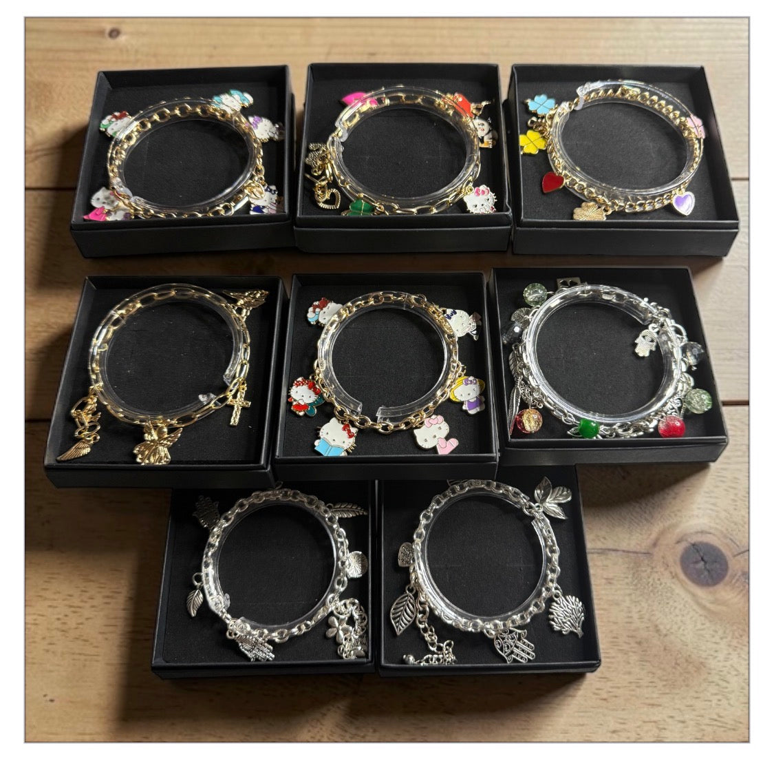 Handmade jewellery bracelets