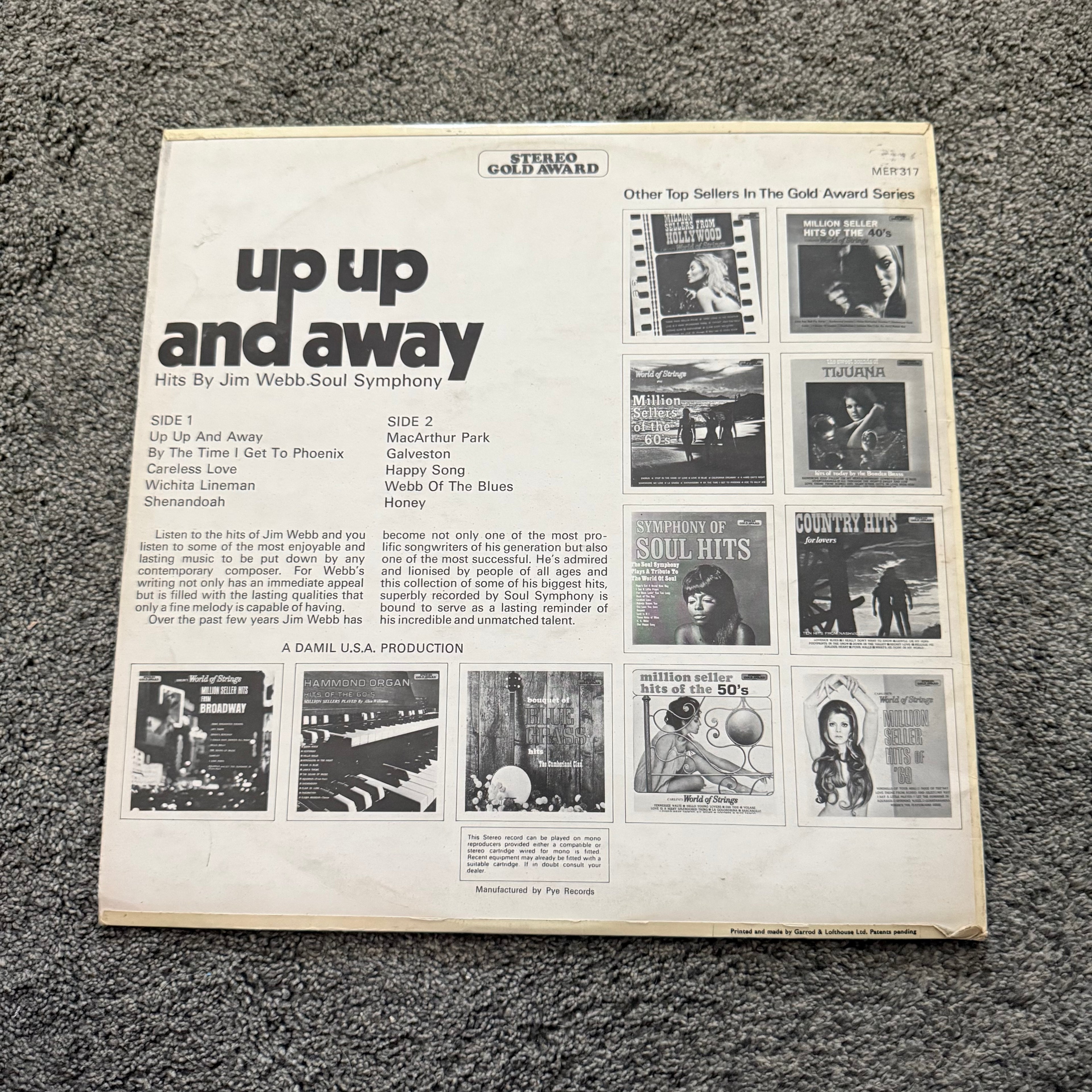 Up Up And Away (Hits By Jim Webb)