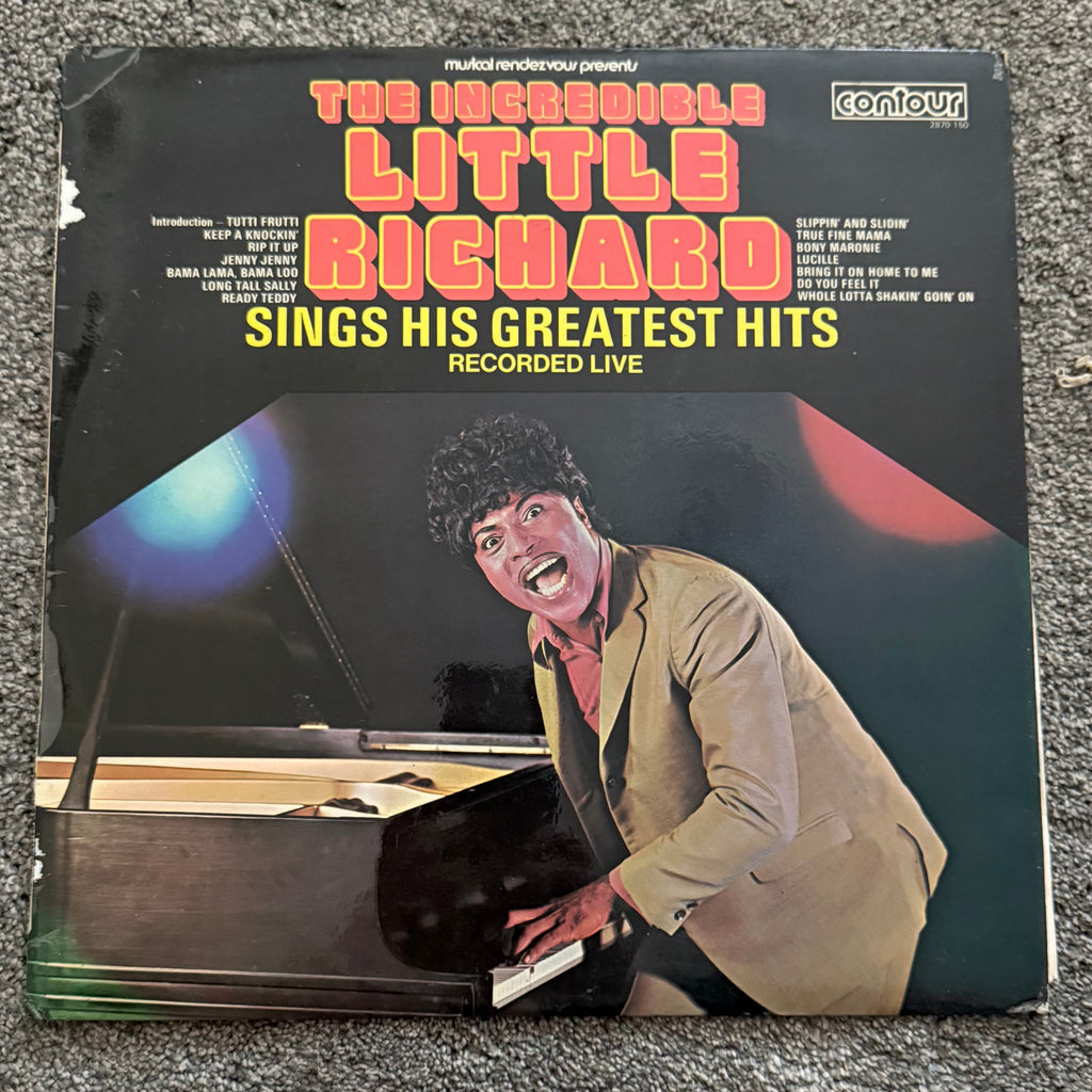 The Incredible Little Richard Sings His Greatest Hits Recorded Live