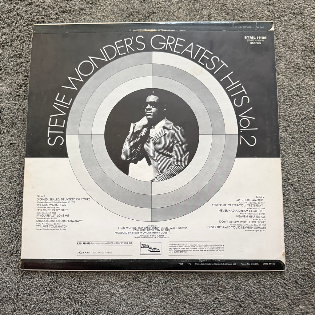 Stevie Wonder's Greatest Hits Vol. 2