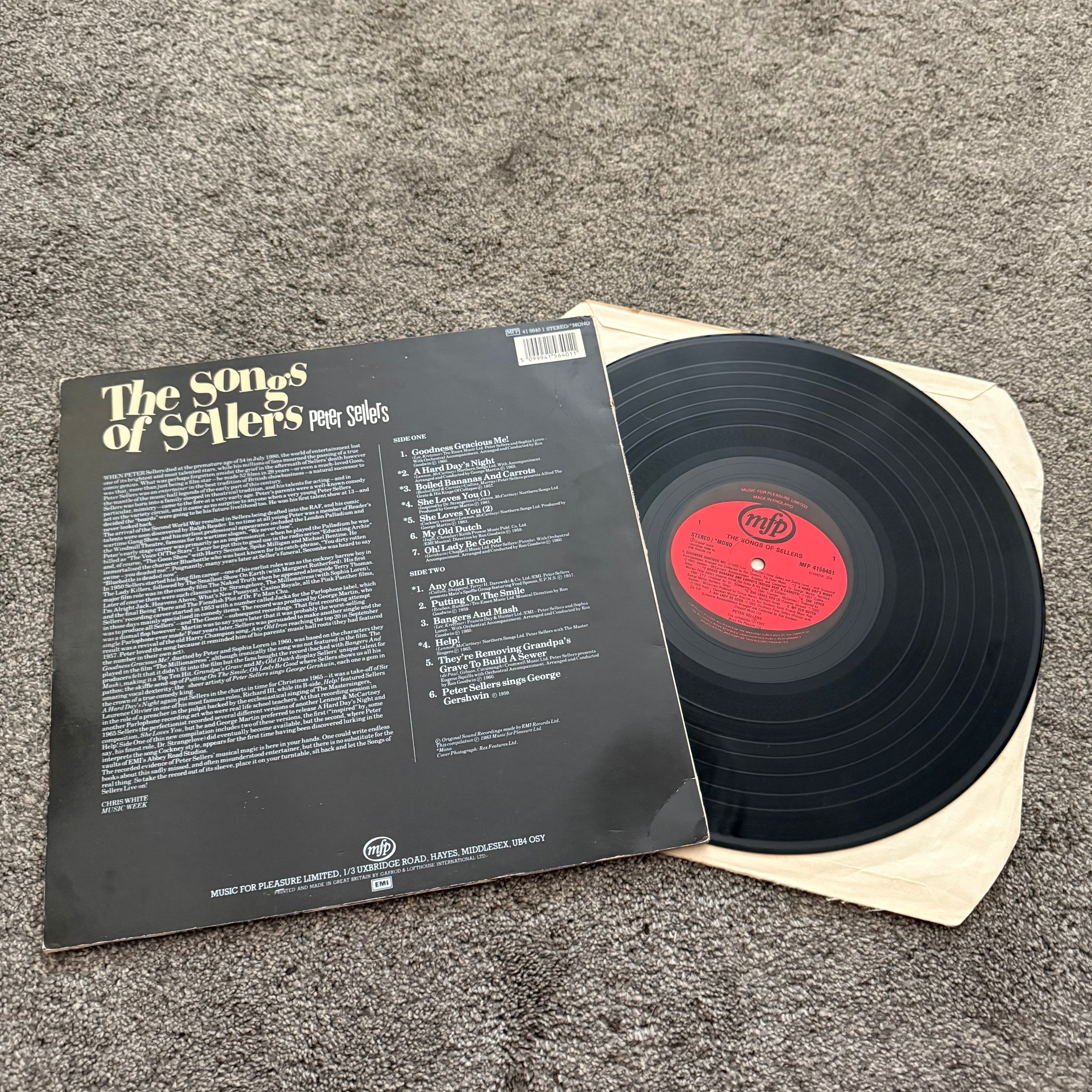 The Songs Of Sellers