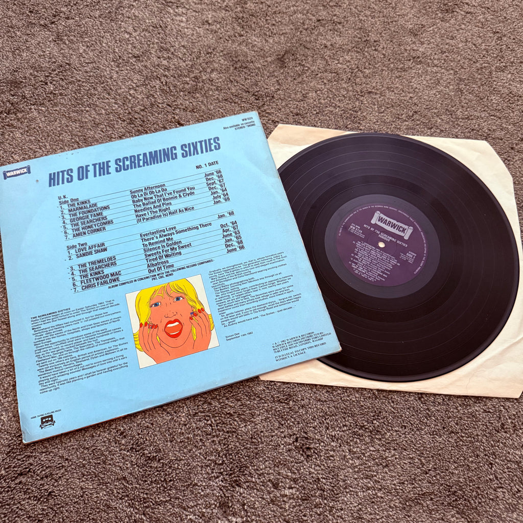 Hits Of The Screaming Sixties 14 Original No One U.K. Hits