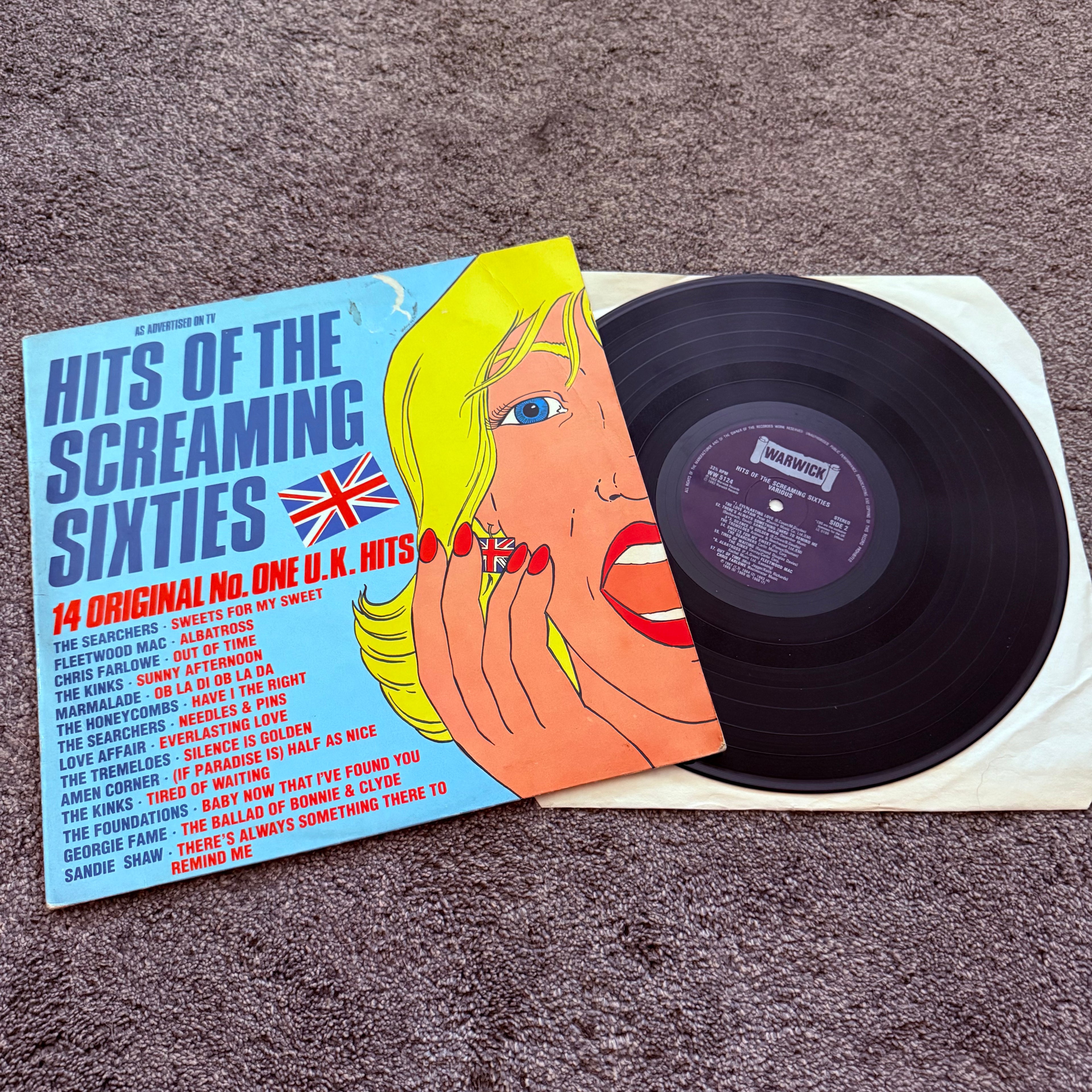 Hits Of The Screaming Sixties 14 Original No One U.K. Hits